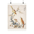 Birds on Plum Branches — Chinese, Qing dynasty (c. 1725)