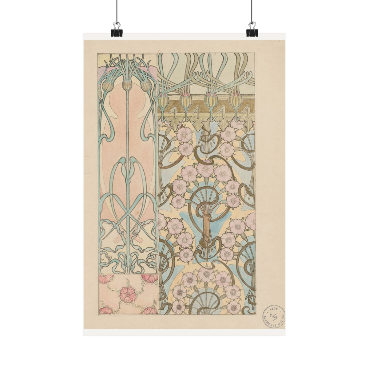 Art Nouveau Ornament — Documents Décoratifs — Alphonse Mucha (1902)