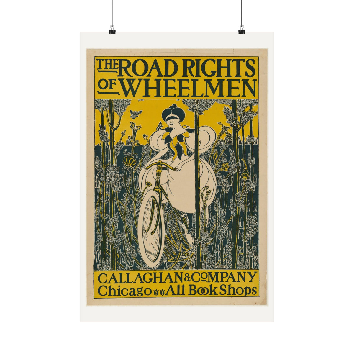The Road Rights of Wheelmen — E. Nadall (1895)