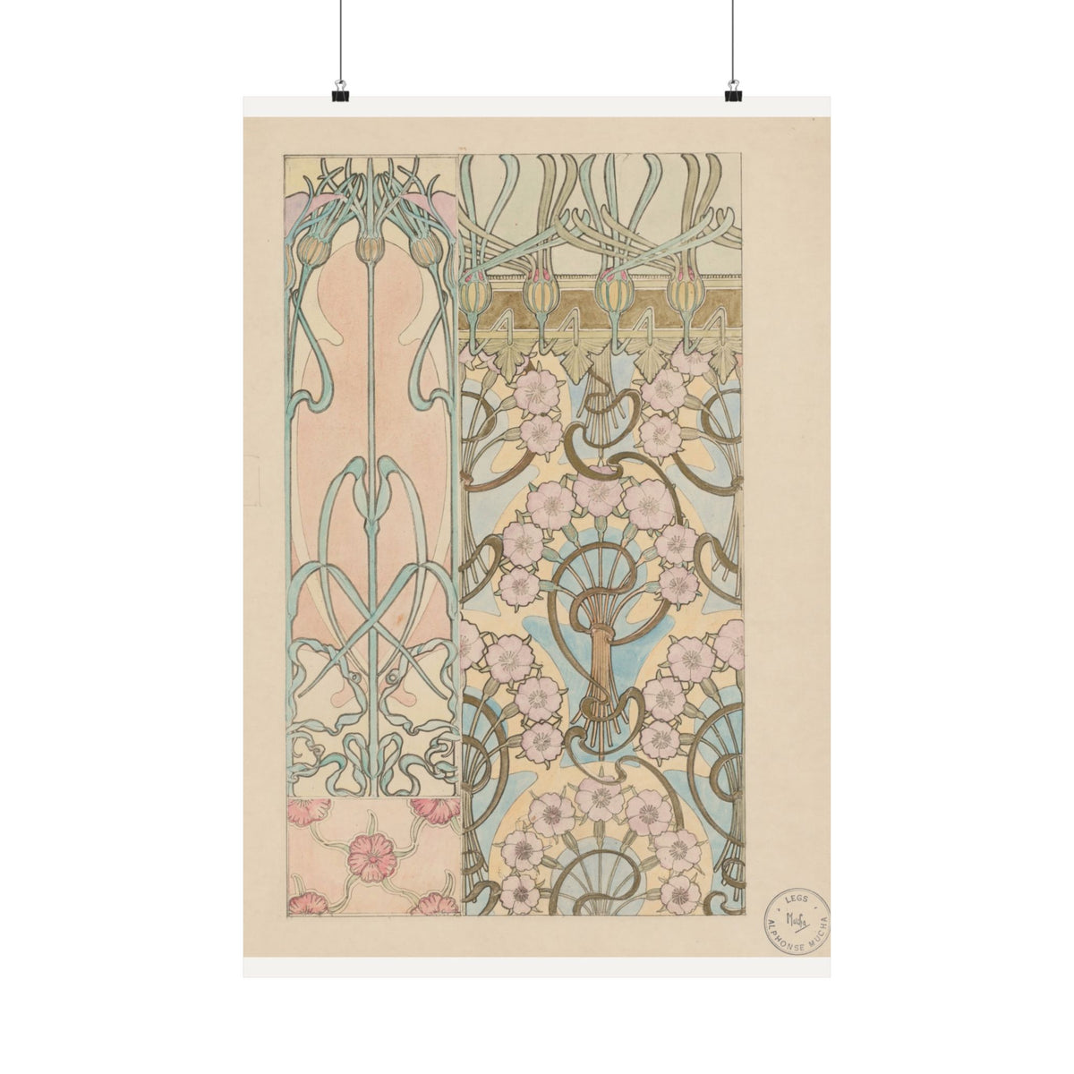 Art Nouveau Ornament — Documents Décoratifs — Alphonse Mucha (1902)