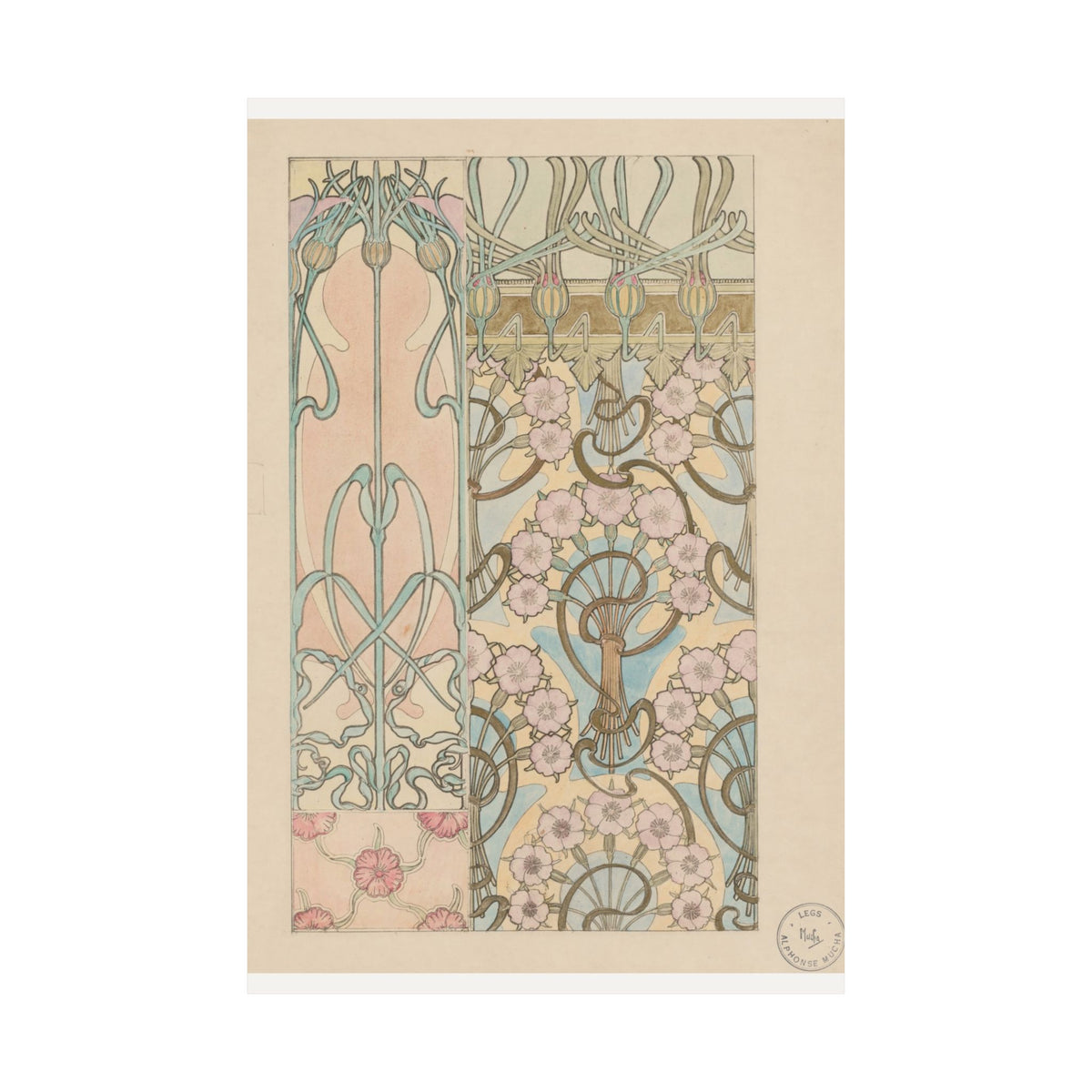 Art Nouveau Ornament — Documents Décoratifs — Alphonse Mucha (1902)