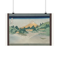 Lake Misaka in Kai Province — Katsushika Hokusai (c. 1830)