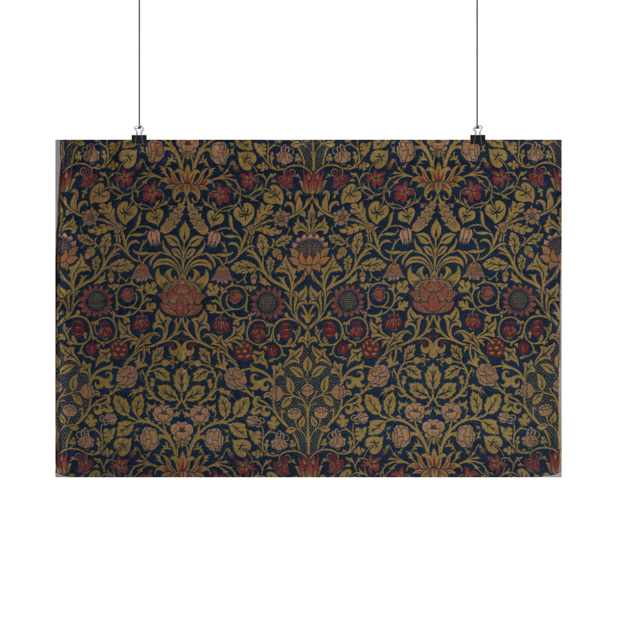 Violet and Columbine — William Morris (1883)