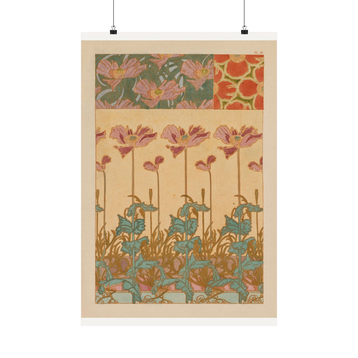 Oriental Poppies — Documents Décoratifs — Alphonse Mucha (1902)