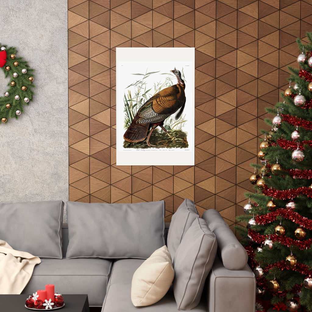 Wild Turkey — Plate 1 — John James Audubon (1827–38)