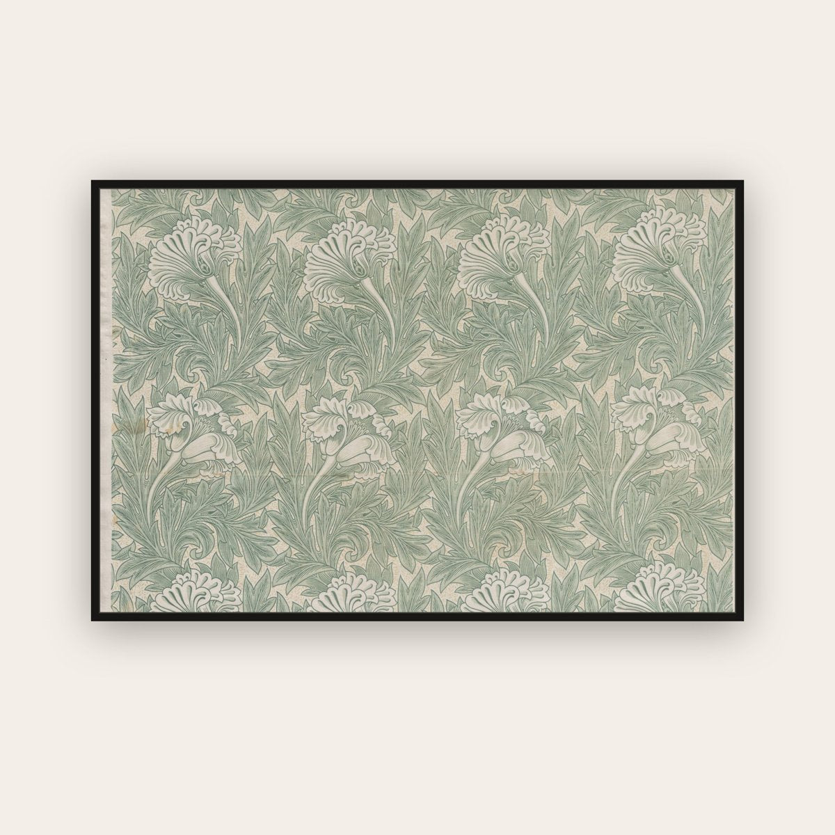 Tulip — William Morris (1875) — framed art print