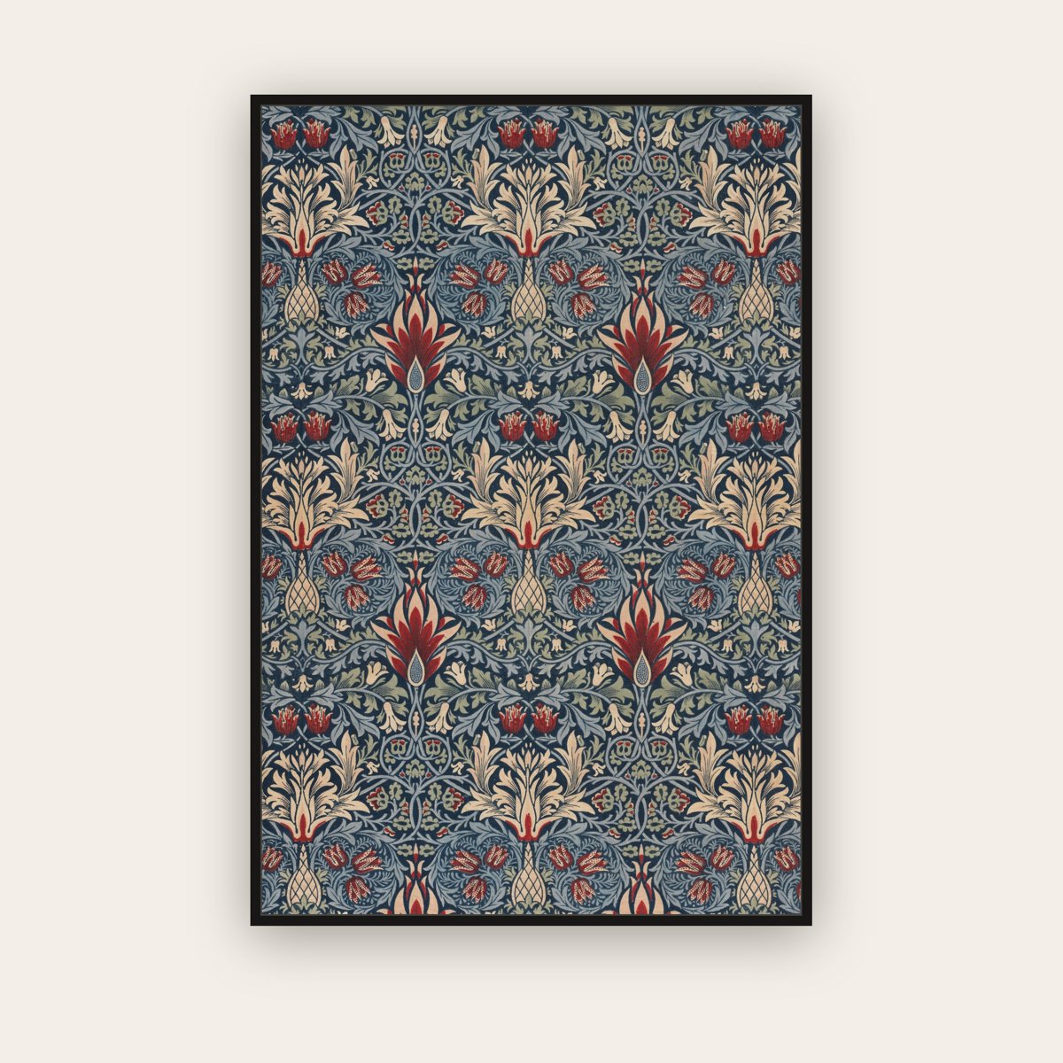 Snakeshead — William Morris (1876) — framed art print