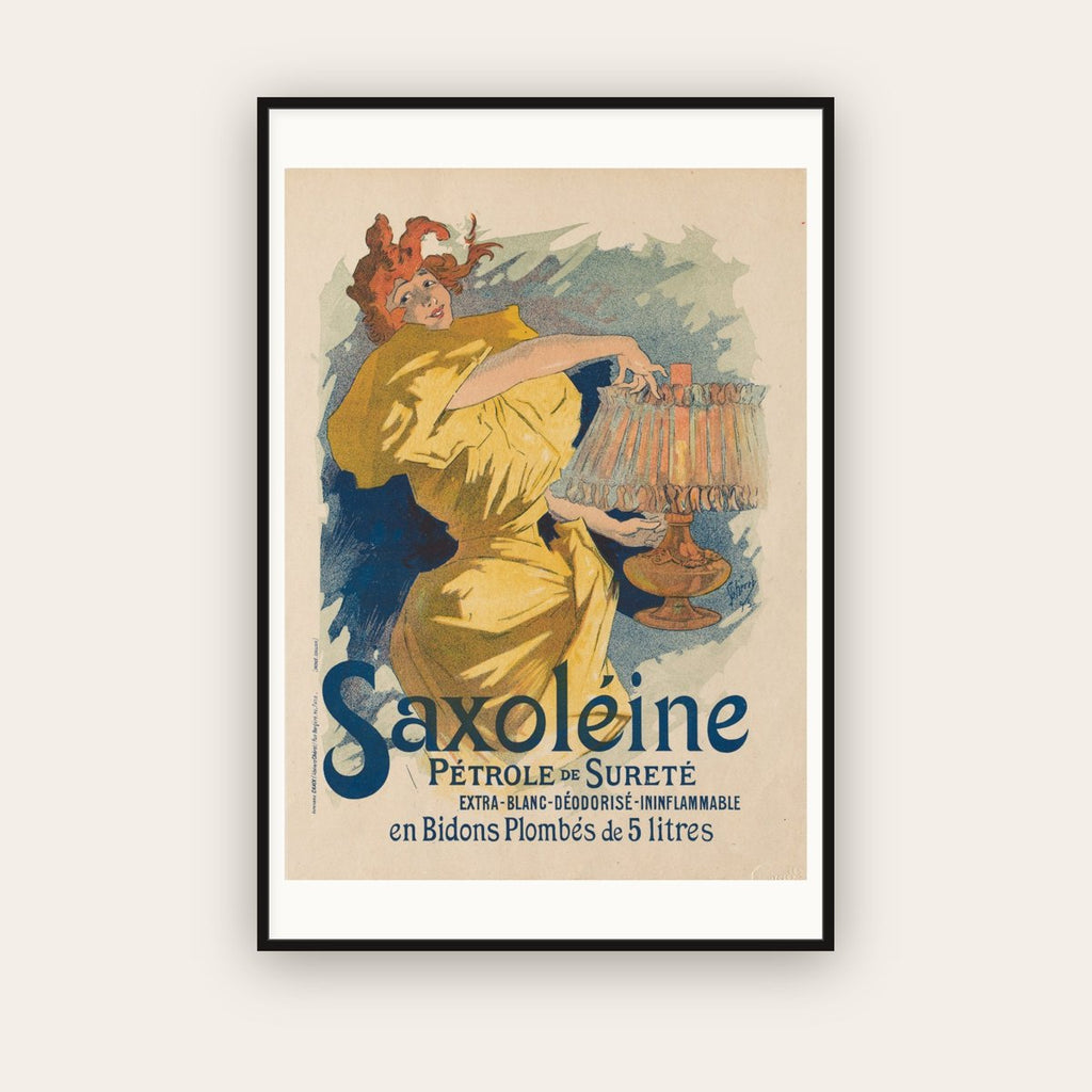 Saxoléine — Jules Chéret (1895) — framed art print